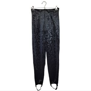 High Waisted Vintage Velvet Stirrup Pants